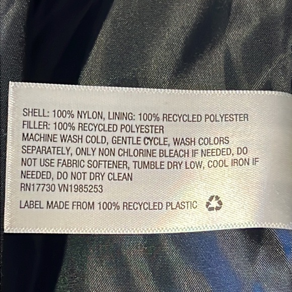 All In Motion Girls Purple Metallic Winter Snow Jacket Size XL 14/16 - Picture 14 of 16